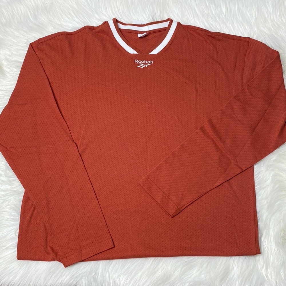 REEBOK CL D TEAM LS TEE Size M